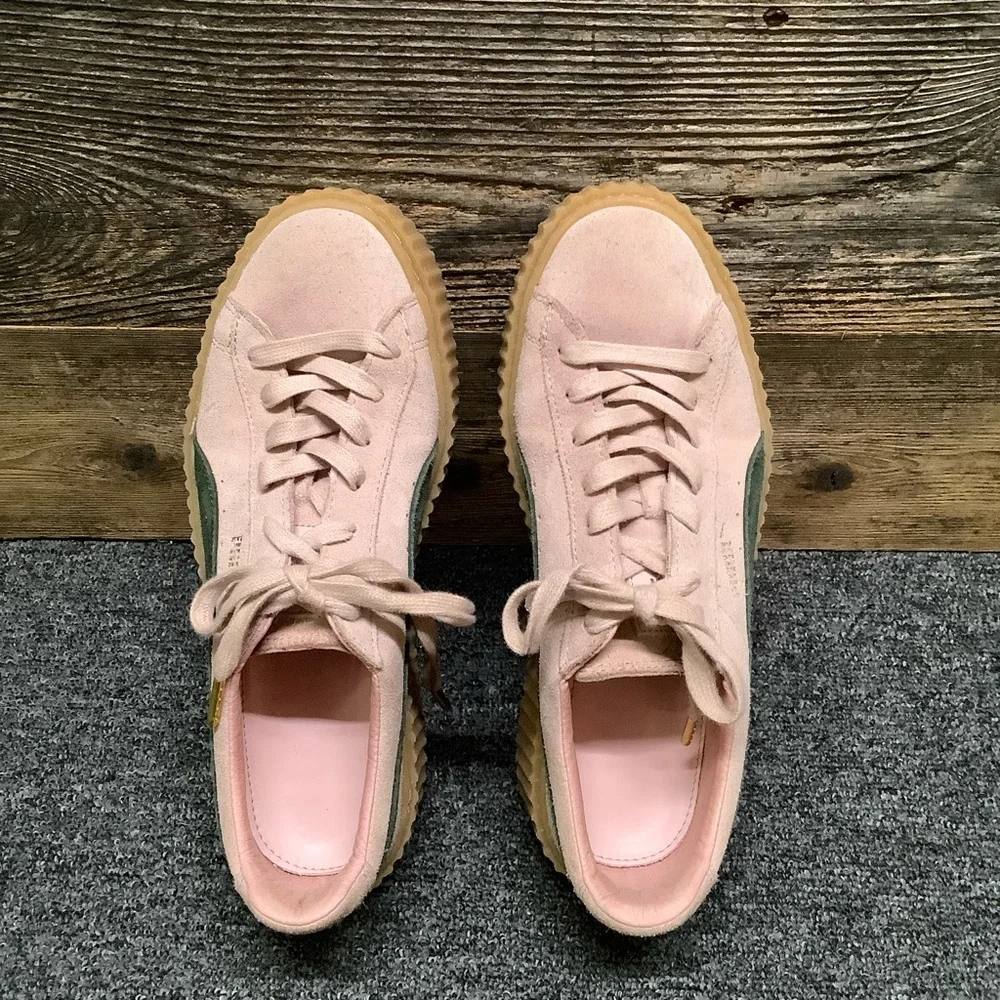 Fenty Puma Creeper in Dusty Pink / Green - Picture 5 of 6